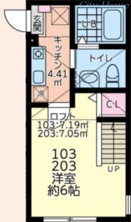 リベルテ相模原の物件間取画像